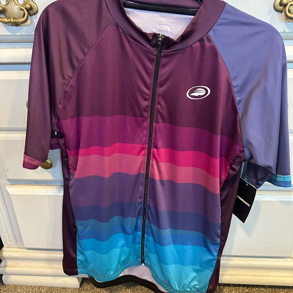 Multicolor cycling shirt by Proformance